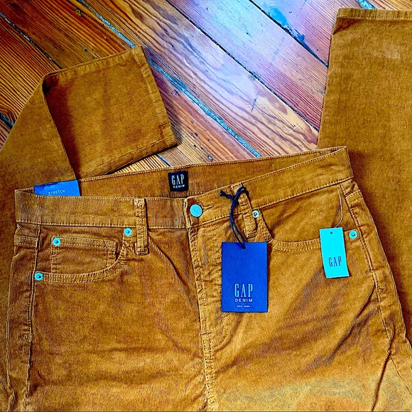 GAP DENIM NWT High Rise Cords 💛- 14/32T - Picture 5 of 12